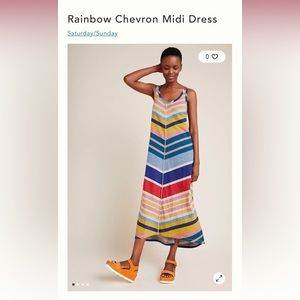 Anthroplogie Maxi dress. Size small